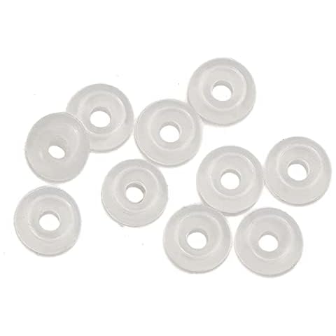 Jewellery Hut 10 X Clear Rubber Stoppers for Charms and Charm Bracelets (Fits Pandora) Cover