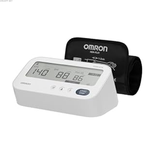 OMRON M3 Comfort AFib - Sfigmomanometro automatico della parte superiore del braccio, rilevamento della fibrillazione atriale + manicotto IntelliWrap, misurazione 3 volte