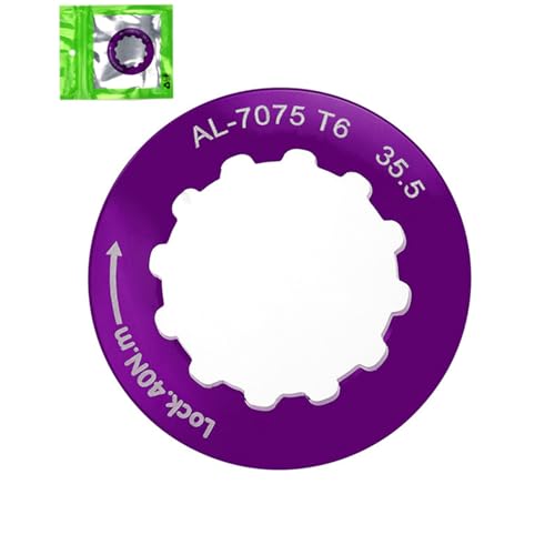 追加の陽極酸化サイクルロックリング 機械加工アルミニウムビルディング サイクリングセキュリティを強化するための安全な歯の係合 薄型永久ワーラーカバー