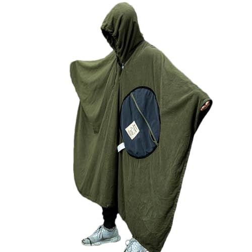 Sac de couchage portable pour camping et poncho de stade étanche