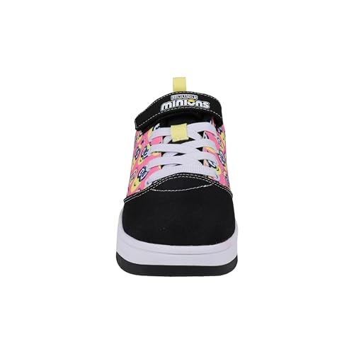 HEELYS Unisex-Child Pop Pro Blk/Pink/Yllw Wheeled Heel Shoe2