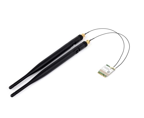 Tarjeta inalámbrica RTL8822CE con doble banda 2.4G/5GHz y Bluetooth 5.0, núcleo RTL8822CE-CG, alta velocidad y baja latencia para Jetson Xavier NX, Jetson Orin NX y Jetson Orin Nano miniatura 1