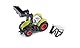 siku 1392, Claas Axion mit Frontlader, Metall/Kunststoff, Grün, Anhängerkupplung, Beweglicher Frontlader und Schaufel, Abnehmbare Kabine