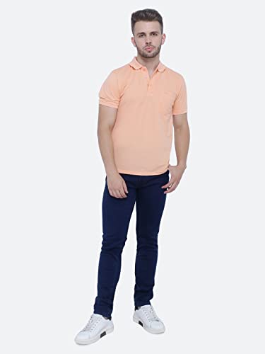 Image of Strechable Denim Regular Fit Mid Waist Light Weight Soft Feel Stretchable Denim Jeans Pant for Men