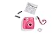 Fujifilm Instax Mini 9 Instant Film Camera - Fujifilm Instax Mini Instant Film, Twin Pack - Fujifilm Instax Mini Rainbow Film - Case for Fuji Mini Camera – Fuji Instax Accessory Bundle (Flamingo Pink)