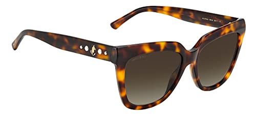 JIMMY CHOO Square Julieka Sunglasses 086HA Havana 55mm3