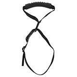 HOMSFOU Abnehmbarer Auto Haltegriff für Ältere Menschen und Behinderte Schwarz aus Robustem Pp und Pom Stabile Einstiegshilfe zum Sicheren und Aussteigen im Fahrzeug