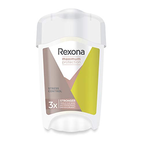 Rexona Maximum Protection Desodorante en Crema Antitranspirante para Mujer Soft Solid Stress Control  45ml