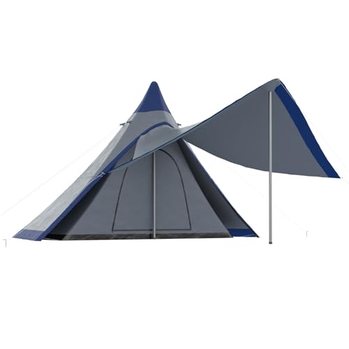 Carpa Piramidal para Camping con Protección UV y Resistente al Viento miniatura 1