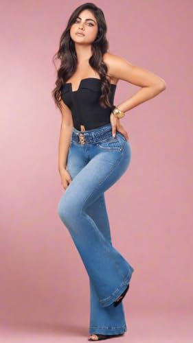Castel 100% Authentic Colombian Push Up Flare Jeans3