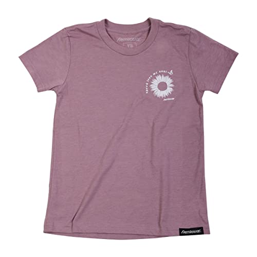 FASTHOUSE Girl's Allure Tee, Heather Orchid