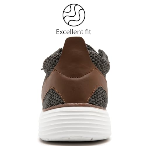 Image of Mens Loafers Walking Slip on Boat Shoes Running Tennis Athletic Sneakers Workout Sports Gym Fashion Classcial Non Slip Sneakers Casual Comfortable Shoes Leisure Vintage Flat