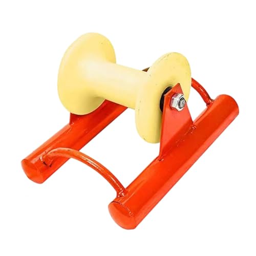 LeeQinersw Cable Pulley Wheel Resistente con Diseño de Rodamiento de Bolas Polea de en Forma de U Guía de Rodillo para Ángulo Hierro Accesorio Práctico de