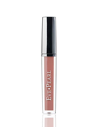 EVE PEARL Sheer Nudes Lip Gloss Rich Neutral Lightweight Texture Rich Nude Color Vitamin E Moisturize Nourish Daily Lipcare (See Through)