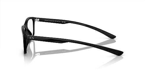Image of Armani Exchange mens Ax3108u Universal Fit Square Prescription Eyewear Frames