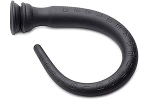 Silicone Tapered Anal Hose for Immersive Exploration