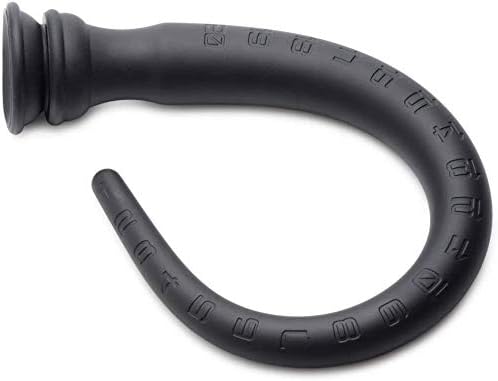 Silicone Tapered Anal Hose - 22 Inch Black