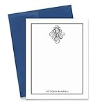 Monogram Stationary Set, Personalized Stationery Set, Personalized Monogram Stationery Set, Monogrammed Stationary Set, Your Choice of Colors and Quantity