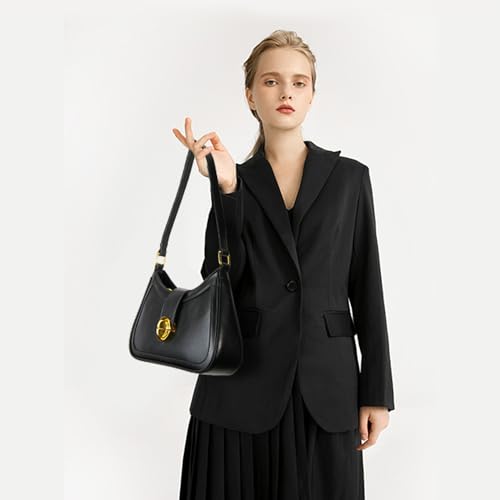 Shoulder Bag for Women Crescent bag for Women black purse bags for women Everyday Purse Hobo Tote Handbag Gifts for Women2