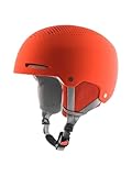 Alpina ZUPO - Sicherer, Stoßabsorbierender, Belüfteter & Schlagfester Skihelm Für Kinder, Pumpkin-orange matt, 54-58 cm