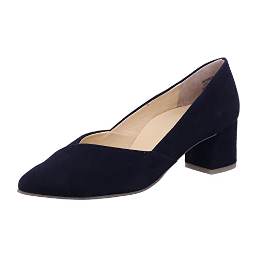 Paul Green Pumps 3740-083, Rauleder, Blau, Damen EU 7,5/41