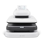 LOKLIK Impress™ Auto 2-Smart Heat Press Machine - T-Shirt Printing Machine for Sublimation Printing with Large 38 x 38 cm Plate - HTV Heat Transfer Sublimation Vinyl - Daisy White