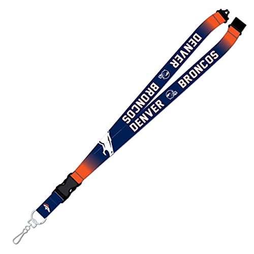 Pro Specialties Group NFL Denver Broncos Unisex LANYARDS, Back, One Size