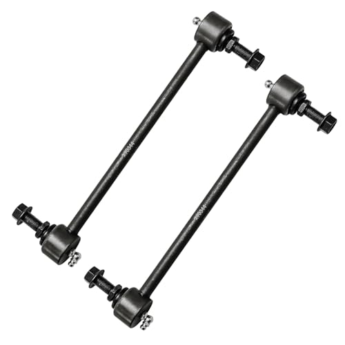Image of Detroit Axle - AWD Front 12pc Struts Kit for 01-03 Toyota Highlander, Tie Rod Ends Front and Rear Struts & Coil Spring Sway Bars 2001 2002 2003 Replacement Suspension