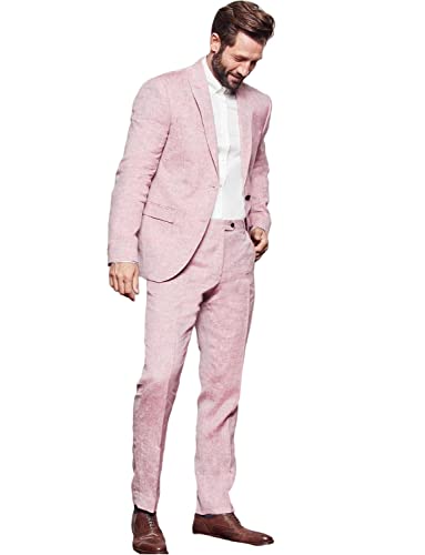 Costume de soirée en lin Ulnomio le smoking parfait pour un mariage chic en été
