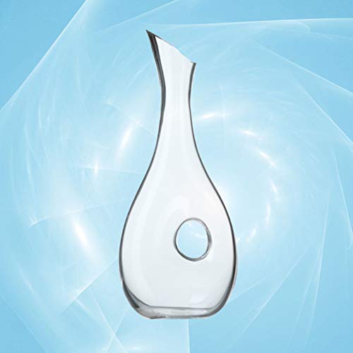 UPKOCH Garrafa de Vinho de 1200Ml Garrafa de Cristal Chumbo Aerador de Vinho Garrafa de Vinho Tinto