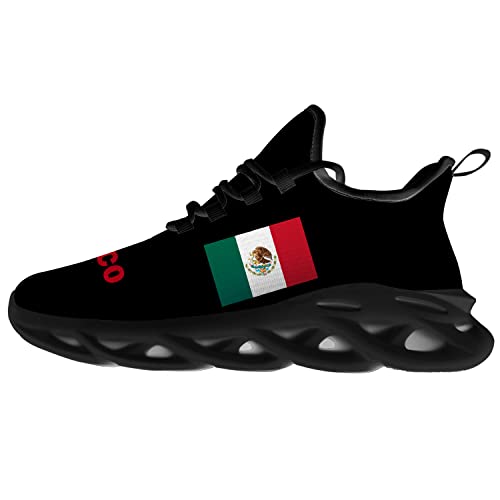 Ciadoon Mexico Shoes for Men Women Road Running Athletic Walking Tennis Sneakers Mexican Shoes Gifts for Boy Girl2