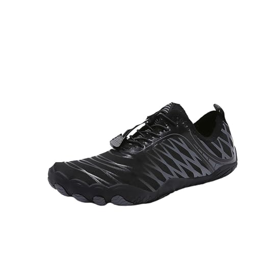 FJOADNVM Zapatos De Agua Zapatos De Agua Antideslizantes, Ligeros, Zapatos Acuáticos Transpirables E Informales, Zapatos De Natación Unisex De Secado Rápido For Hombres Y Mujeres(Black,38)
