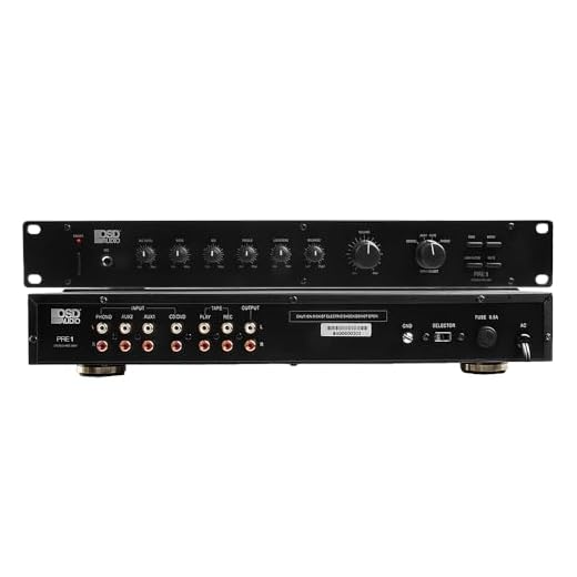 OSD Audio Pre-1 High Definition Preamplifier – Multi Source Select Phono Ready