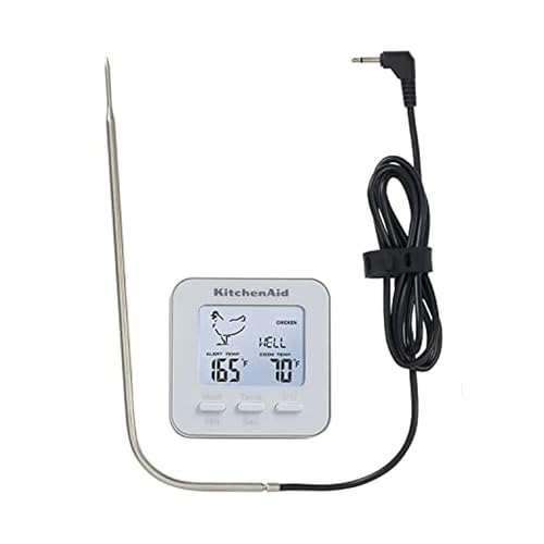 KitchenAid KQ906WH Programmable Thermometer