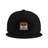 Vape Squad Adjustable Trucker Flat Brimmed Baseball Cap Snapback Sun Hat Hip Hop Cap for Men and Women Black