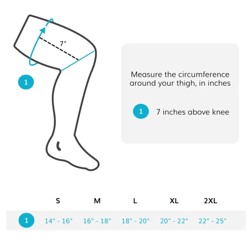 Image of BraceAbility Full Leg Compression Sleeve - Calf Injury, Runner's Knee, Pulled Hamstring, Shin Splints Pain Recovery Wrap