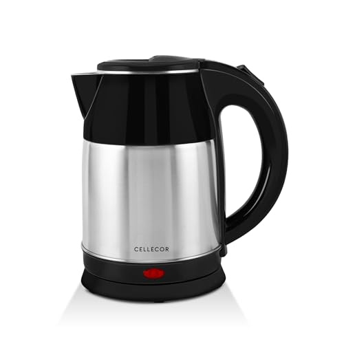 Image of Cellecor Electric CEK18 PowerBoil Auto-Shut Off Electric Kettle (1.8 L, Black)