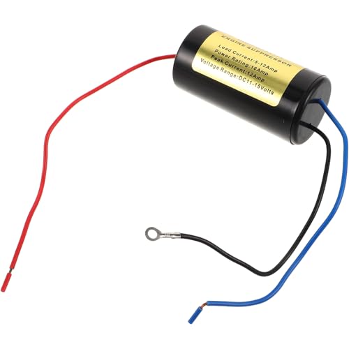 Garneck Filtre Antiparasite pour Amplificateur Automobile Suppresseur de Bruit Électrique Moteur Isolateur de Bruit d'Alternateur Régulateur de Tension pour Système Audio Voiture