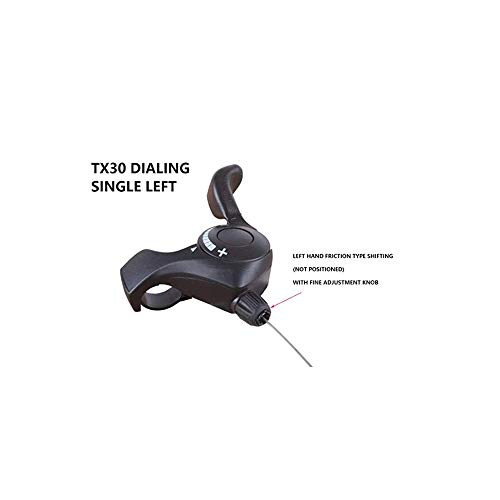 Paraout Tourney SL-TX30 3x7 Speed Thumb Gear Shifter Levers for MTB Combo with Inner Shift Cables