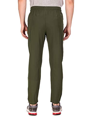 Image of FITINC Men's Relaxed Fit Polyester Track Pant
