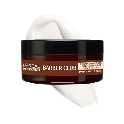 L'Oreal Paris Men Expert - Barber Club crema para definir la barba y el cabello - 75 ml