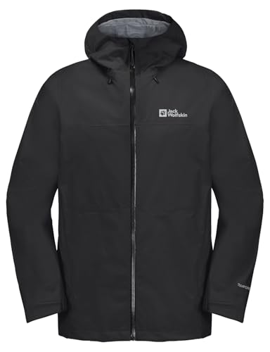 Jack Wolfskin Herren Highest Peak 3l Jkt M, Schwarz, S EU – Ansicht 4