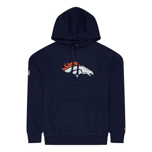 Denver Broncos Hoodie New Era vêtement NFL mixte sweat à capuche noir
