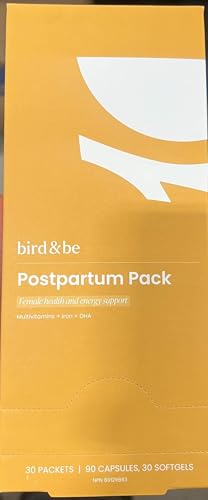 bird&be Postpartum Recovery Vitamins