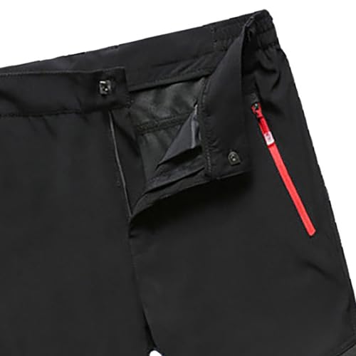 Conjunto de chaqueta y pantalones de esquí para hombre, impermeable, traje de esquí para hombre, resistente al viento, a prueba de nieve, traje de nieve térmico grueso, softshell, traje de esquí con - imagen 5