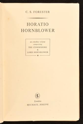 Horatio Hornblower B000V9AXY8 Book Cover