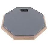 ❤ Pratica Drum Pad - Pronto per suonare il tamburo? Il tamburo per bambini e adulti è portatile e può quindi essere utilizzato in modo flessibile; posizionarlo sul grembo, sul tavolo o su qualsiasi superficie piana. Il cuscinetto funziona anche quando viene bloccato su un tipico supporto per rullante