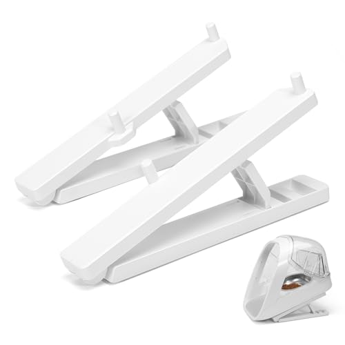 Feriva Supporto Regolabile per Micro Chip Alimentatore per Animali, Supporto rialzato per ciotola gatto, 0, 15, 20 Regolazione del grado, Più facile per i gatti raggiungere il cibo