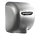 XLERATOR XL-SB Automatic High Speed Hand Dryer with Brushed Stainless Steel Cover and 1.1 Noise Reduction Nozzle, 12.5 A, 110/120 V