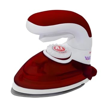 Ferro de Viagem Vertical a Vapor Mini W777 Westpress, Bivolt, Bivolt, Vermelho